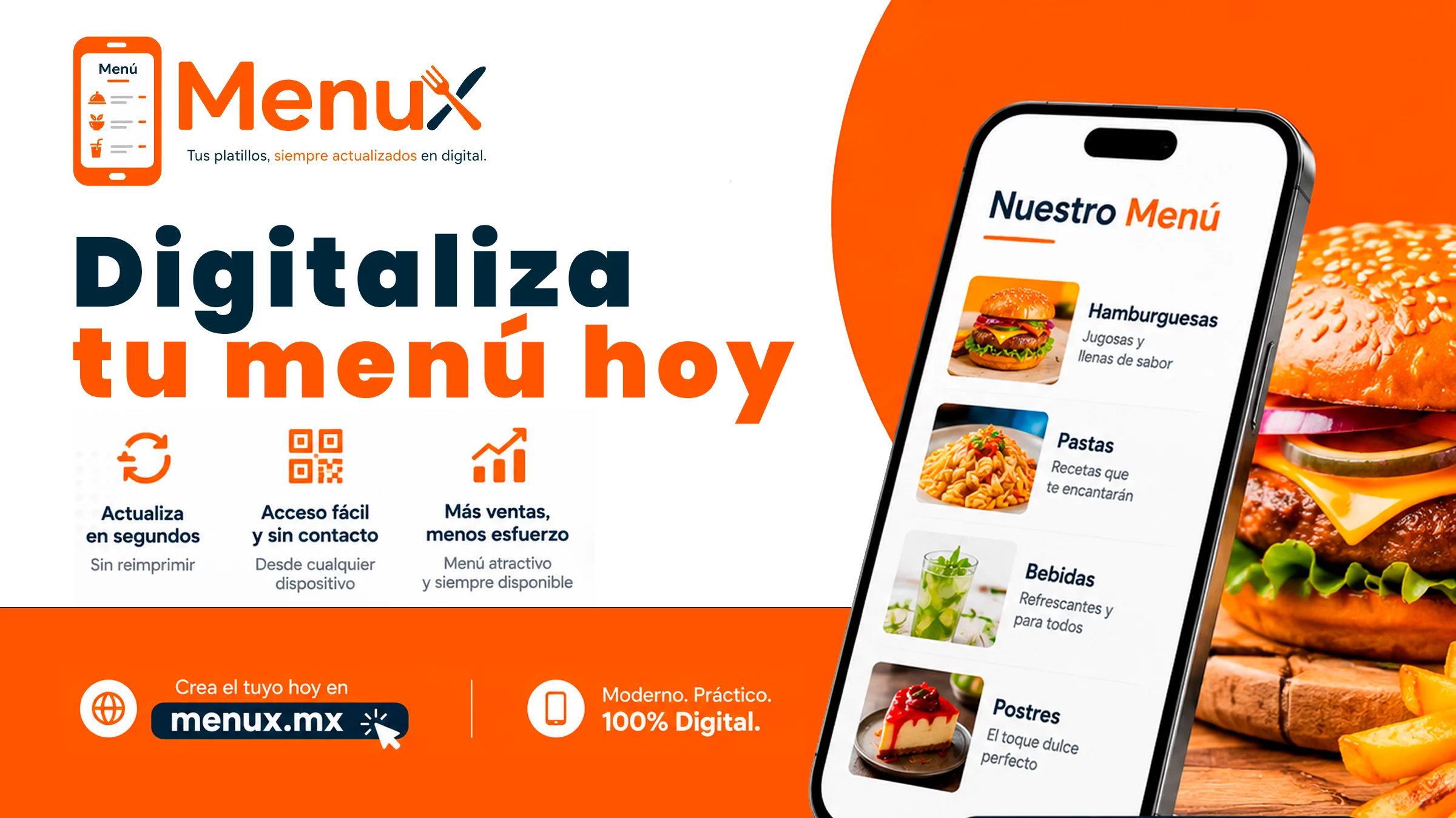 cómo crear un menú QR para restaurantes